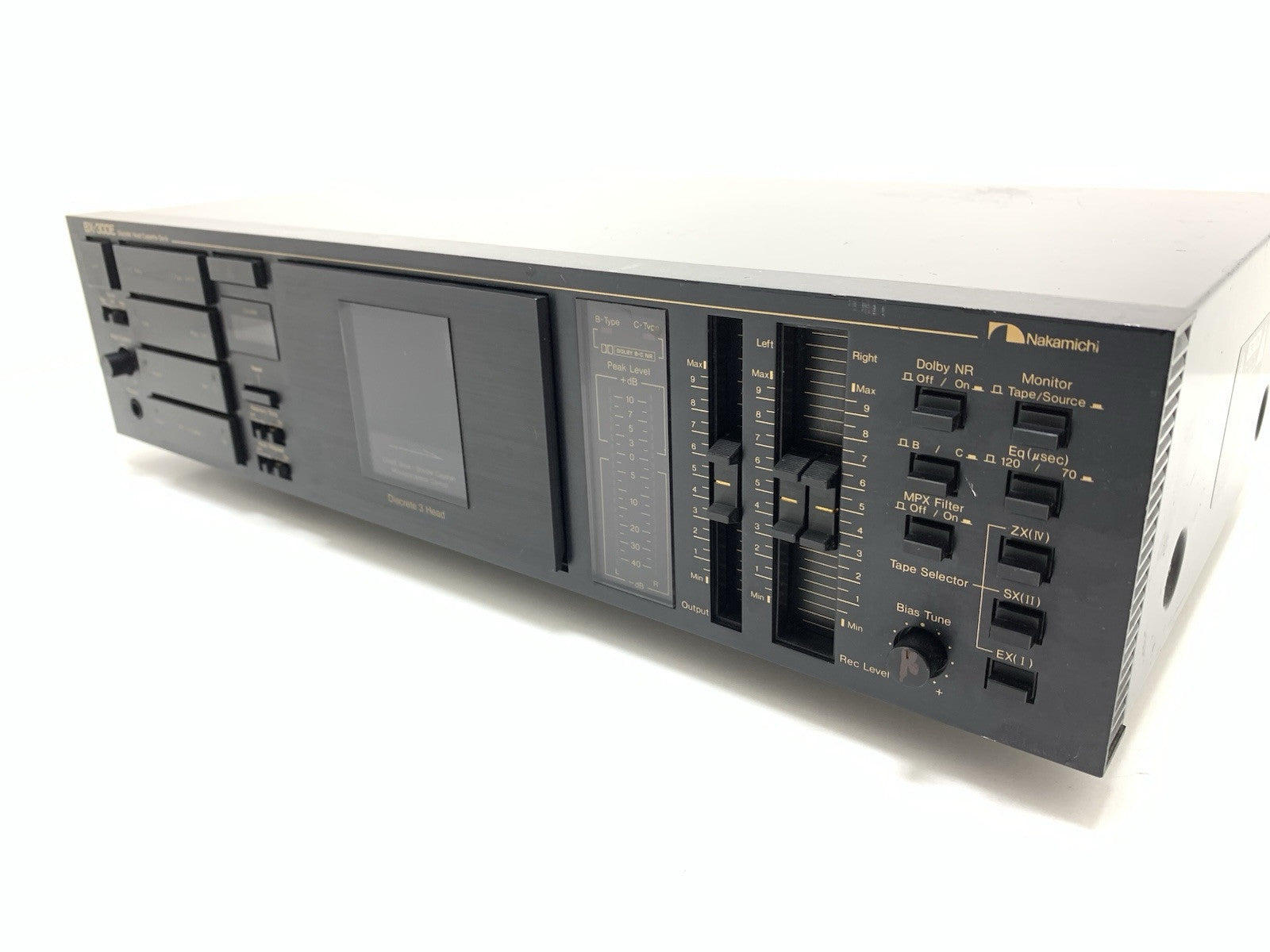 NAKAMICHI BX-300E 3 Head High End Cassette Tape Deck Vintage 1984 WORK Good Look