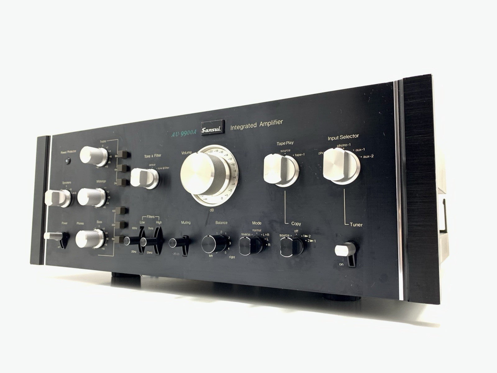 SANSUI AU 9900A VERY RARE Stereo Amplifier 80+80Watts RMS Vintage 1977 Good Look