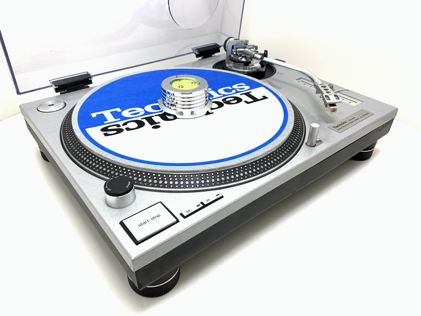 TECHNICS SL 1200 MK2 Direct Drive Turntable Vintage NEW BLUE LEDs WORK Like New