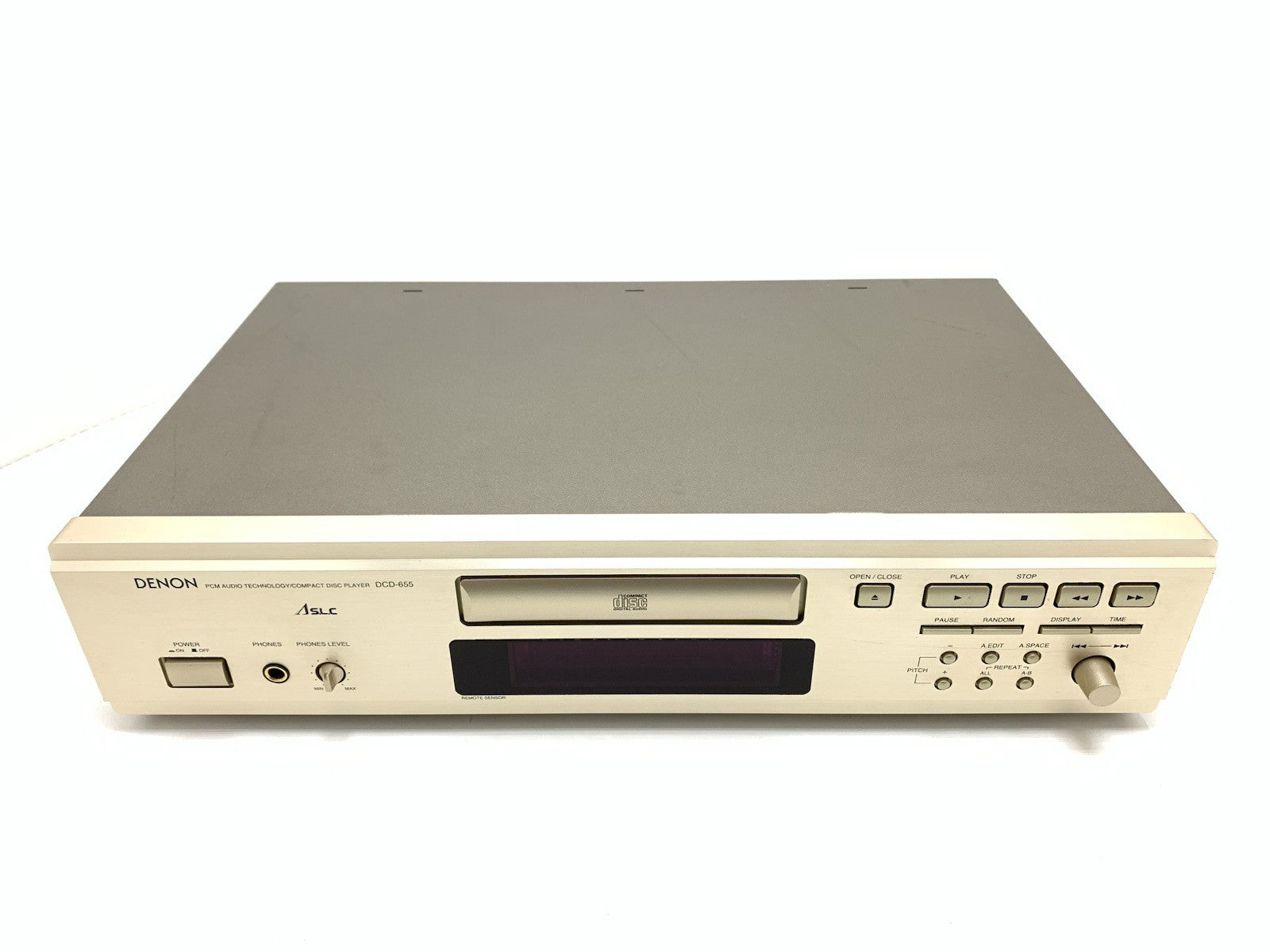 DENON DCD 655 Digital Compact Disc Player Gold High End Vintage 1999 Good Look