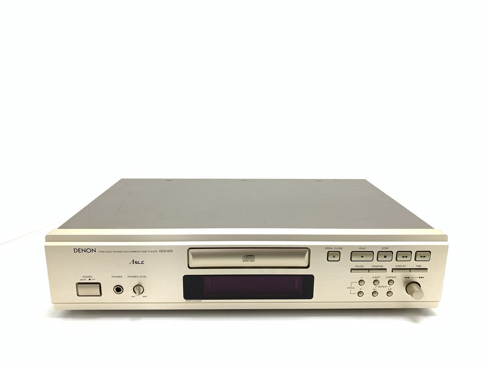 DENON DCD 655 Digital Compact Disc Player Gold High End Vintage 1999 Good Look