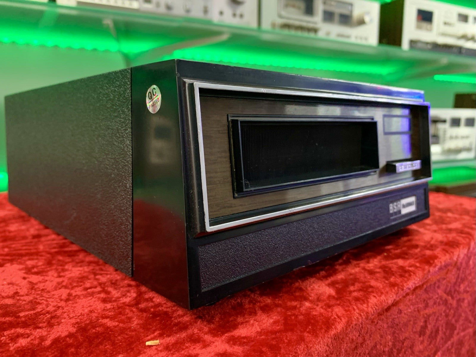 BSR McDONALD TD 8S Stereo 8-Track Playback Deck Vintage Work Perfect Good Look