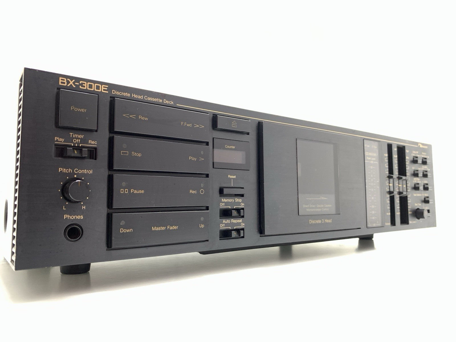 NAKAMICHI BX-300E 3 Head High End Cassette Tape Deck Vintage 1984 WORK Good Look