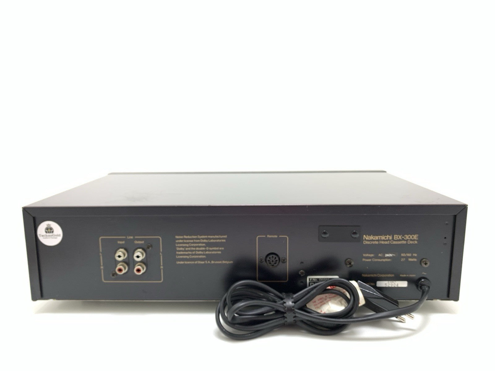 NAKAMICHI BX-300E 3 Head High End Cassette Tape Deck Vintage 1984 WORK Good Look